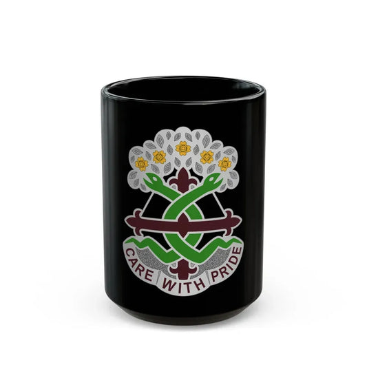 Dental Health Activity Fort Leonard Wood (U.S. Army) Black Coffee Mug 15oz - Go Mug Yourself