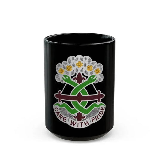 Dental Health Activity Fort Leonard Wood (U.S. Army) Black Coffee Mug 15oz - Go Mug Yourself