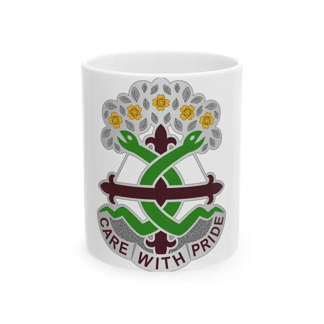 Dental Health Activity Fort Leonard Wood (U.S. Army) White Coffee Mug 11oz - Go Mug Yourself