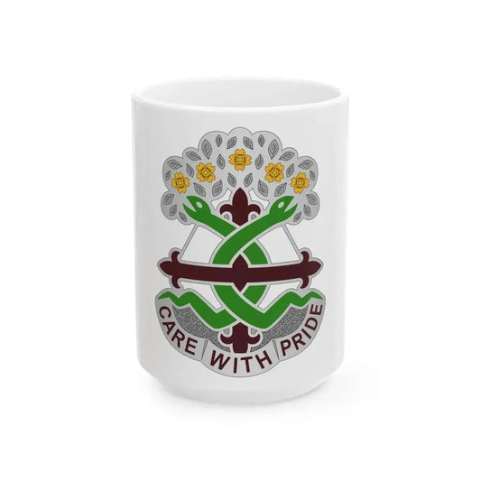 Dental Health Activity Fort Leonard Wood (U.S. Army) White Coffee Mug 15oz - Go Mug Yourself