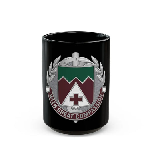 Dental Health Activity Fort Lewis (U.S. Army) Black Coffee Mug-15oz-Go Mug Yourself