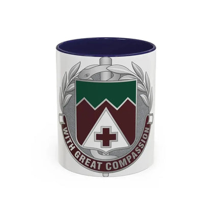 Dental Health Activity Fort Lewis (U.S. Army) Accent Coffee Mug 11oz Navy - Go Mug Yourself
