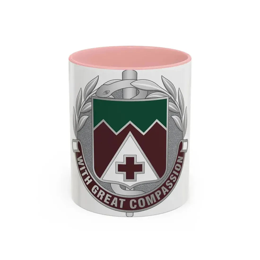 Dental Health Activity Fort Lewis (U.S. Army) Accent Coffee Mug 11oz Pink - Go Mug Yourself