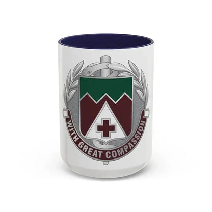 Dental Health Activity Fort Lewis (U.S. Army) Accent Coffee Mug 15oz Navy - Go Mug Yourself