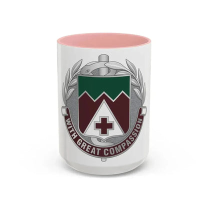 Dental Health Activity Fort Lewis (U.S. Army) Accent Coffee Mug 15oz Pink - Go Mug Yourself