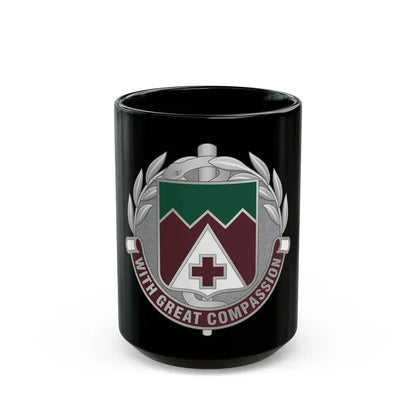 Dental Health Activity Fort Lewis (U.S. Army) Black Coffee Mug 15oz - Go Mug Yourself