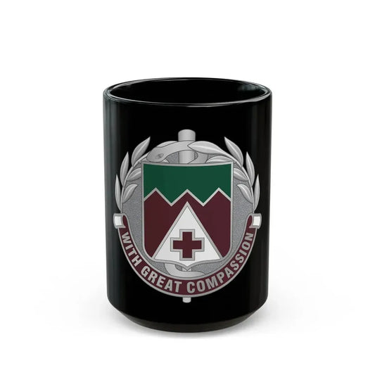 Dental Health Activity Fort Lewis (U.S. Army) Black Coffee Mug 15oz - Go Mug Yourself