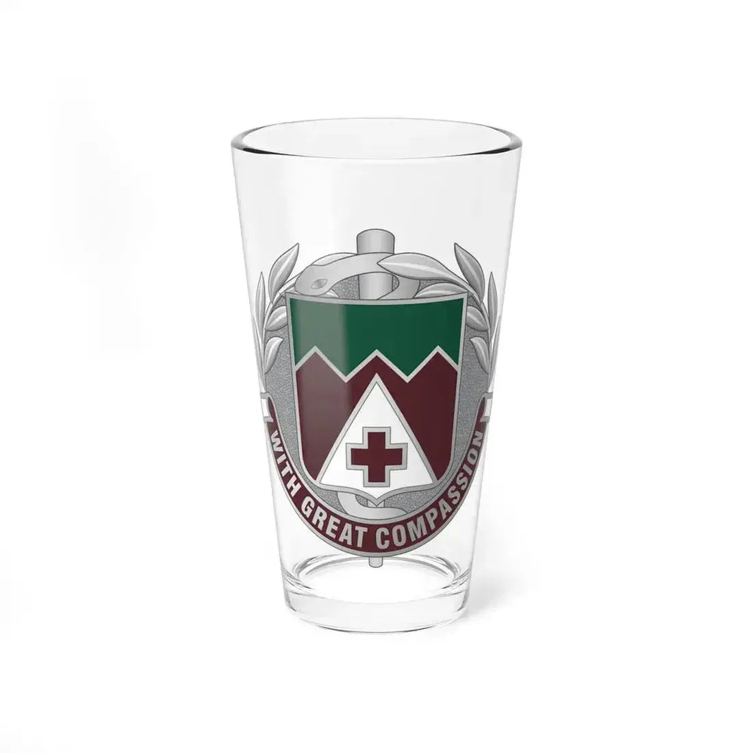 Dental Health Activity Fort Lewis (U.S. Army) Pint Glass 16oz 16oz - Go Mug Yourself