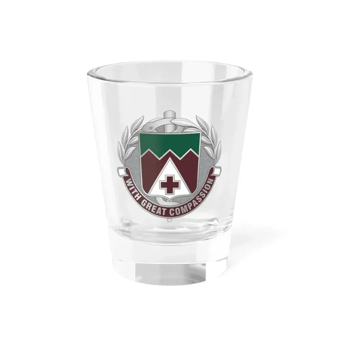 Dental Health Activity Fort Lewis (U.S. Army) Shot Glass 1.5oz 1.5oz - Go Mug Yourself