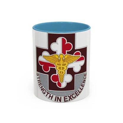 Dental Health Activity Fort Meade (U.S. Army) Accent Coffee Mug 11oz Light Blue - Go Mug Yourself