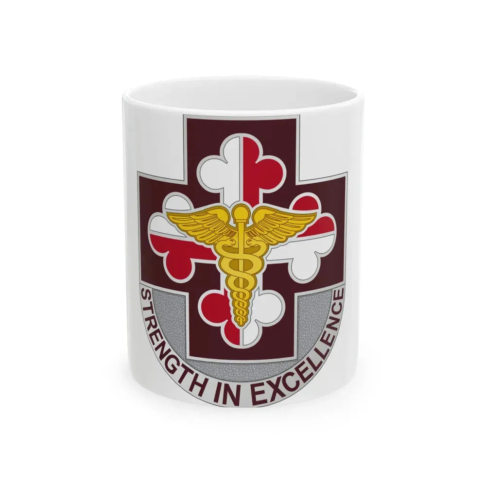 Dental Health Activity Fort Meade (U.S. Army) White Coffee Mug 11oz - Go Mug Yourself