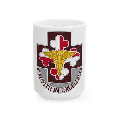 Dental Health Activity Fort Meade (U.S. Army) White Coffee Mug 15oz - Go Mug Yourself