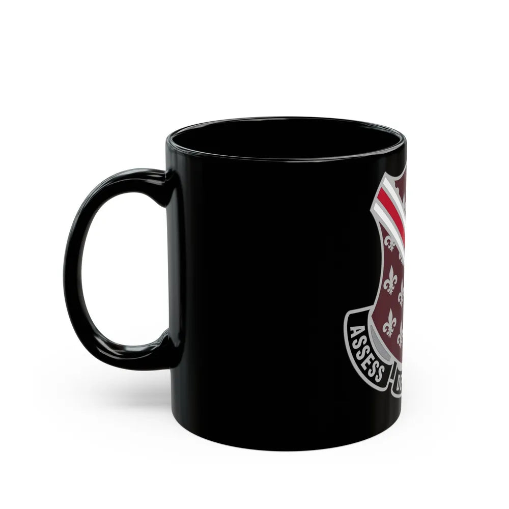 Dental Health Activity Fort Polk (U.S. Army) Black Coffee Mug-Go Mug Yourself