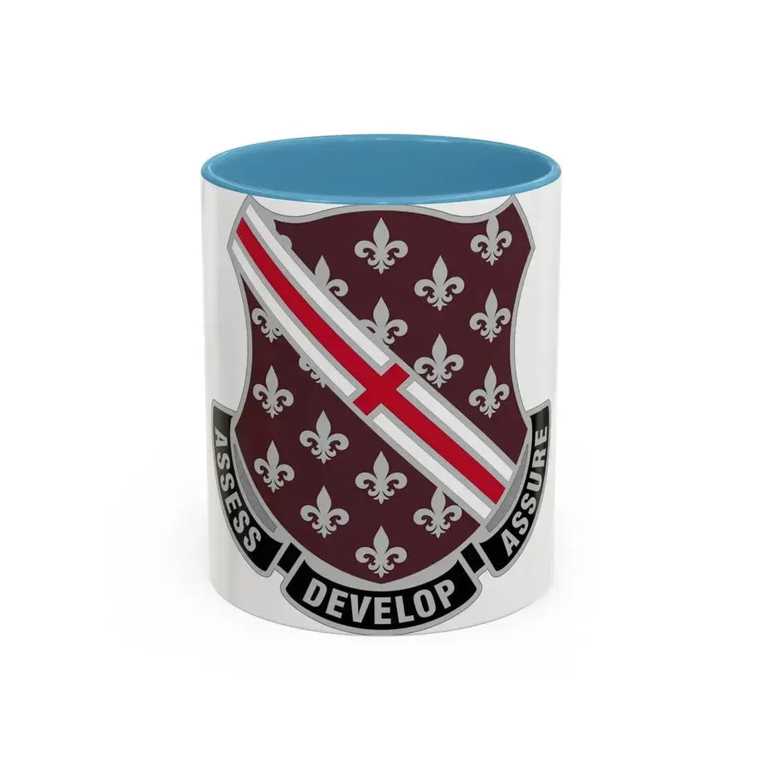 Dental Health Activity Fort Polk (U.S. Army) Accent Coffee Mug 11oz Light Blue - Go Mug Yourself