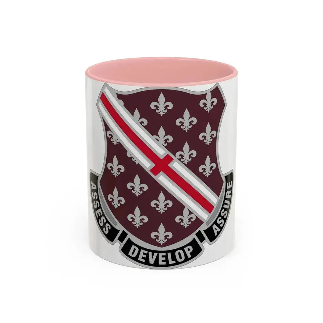 Dental Health Activity Fort Polk (U.S. Army) Accent Coffee Mug 11oz Pink - Go Mug Yourself