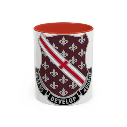 Dental Health Activity Fort Polk (U.S. Army) Accent Coffee Mug 11oz Red - Go Mug Yourself