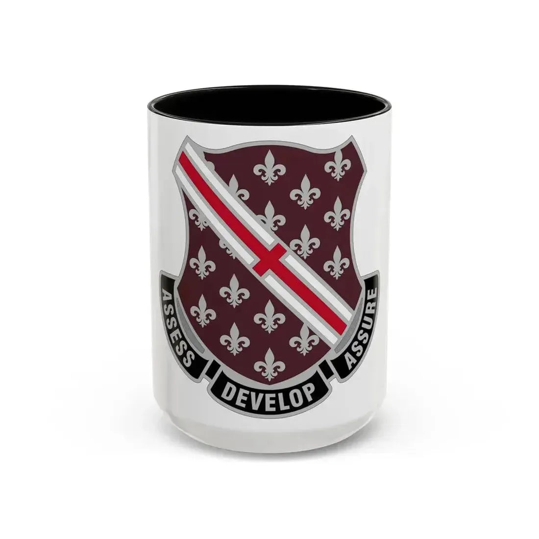 Dental Health Activity Fort Polk (U.S. Army) Accent Coffee Mug 15oz Black - Go Mug Yourself