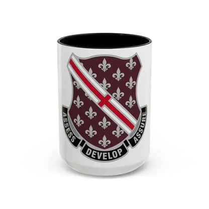 Dental Health Activity Fort Polk (U.S. Army) Accent Coffee Mug 15oz Black - Go Mug Yourself