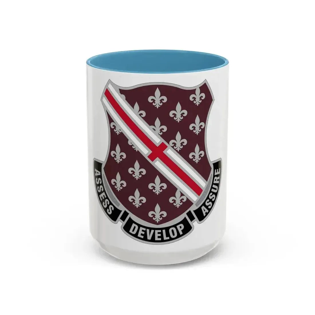 Dental Health Activity Fort Polk (U.S. Army) Accent Coffee Mug 15oz Light Blue - Go Mug Yourself