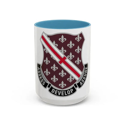 Dental Health Activity Fort Polk (U.S. Army) Accent Coffee Mug 15oz Light Blue - Go Mug Yourself