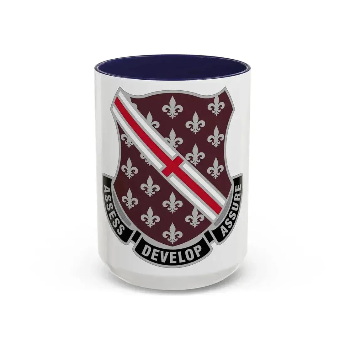 Dental Health Activity Fort Polk (U.S. Army) Accent Coffee Mug 15oz Navy - Go Mug Yourself