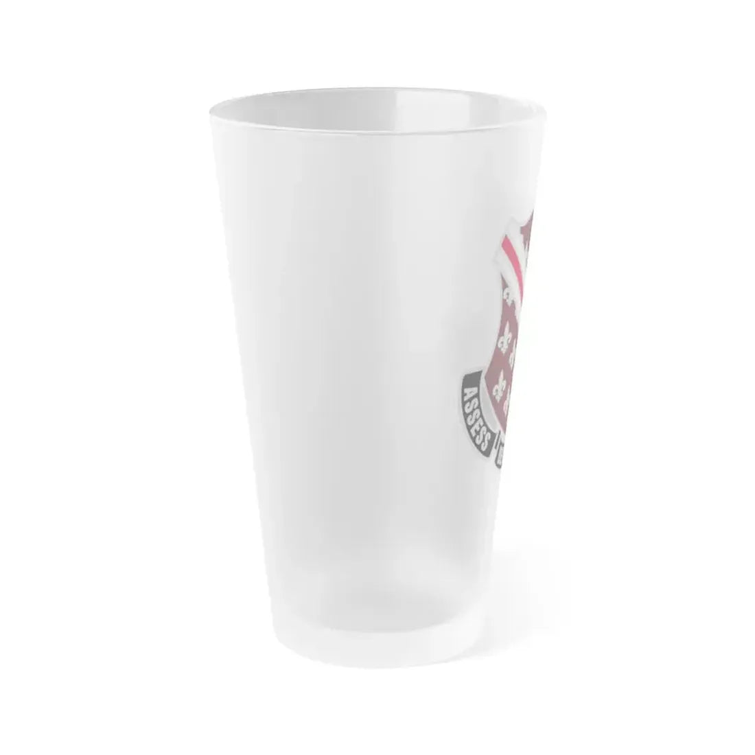 Dental Health Activity Fort Polk (U.S. Army) Frosted Pint Glass 16oz - Go Mug Yourself