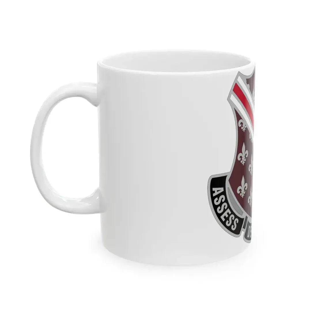 Dental Health Activity Fort Polk (U.S. Army) White Coffee Mug - Go Mug Yourself