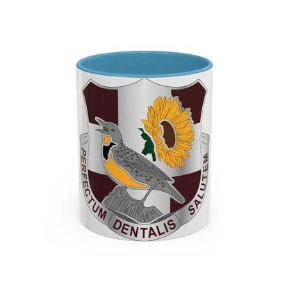 Dental Health Activity Fort Riley (U.S. Army) Accent Coffee Mug 11oz Light Blue - Go Mug Yourself