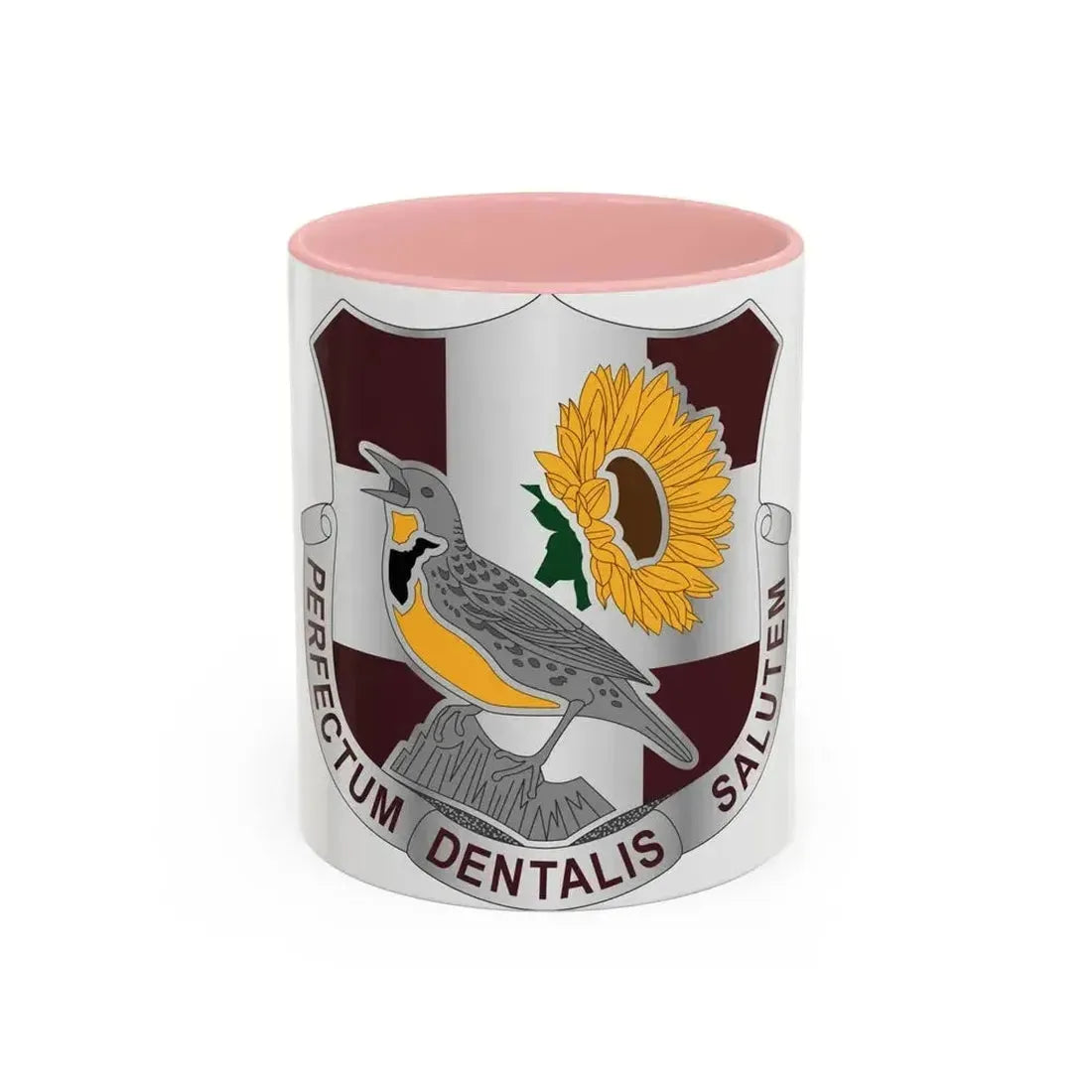 Dental Health Activity Fort Riley (U.S. Army) Accent Coffee Mug 11oz Pink - Go Mug Yourself