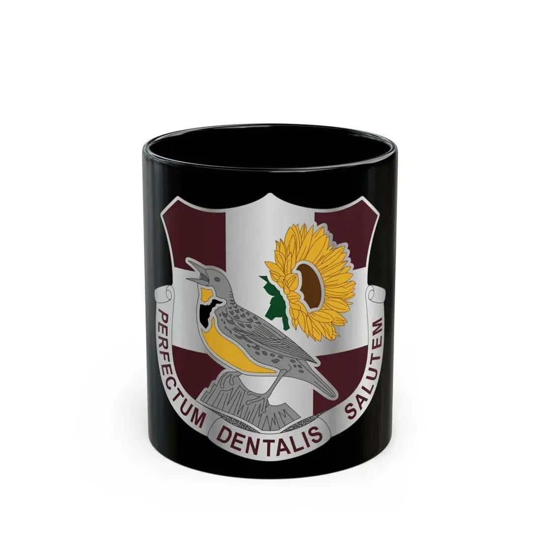 Dental Health Activity Fort Riley (U.S. Army) Black Coffee Mug 11oz - Go Mug Yourself