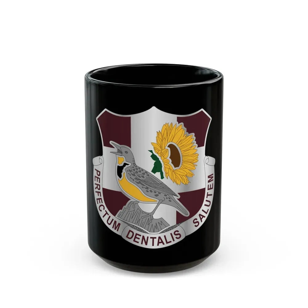 Dental Health Activity Fort Riley (U.S. Army) Black Coffee Mug 15oz - Go Mug Yourself
