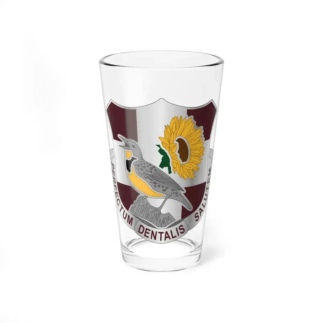 Dental Health Activity Fort Riley (U.S. Army) Pint Glass 16oz 16oz - Go Mug Yourself