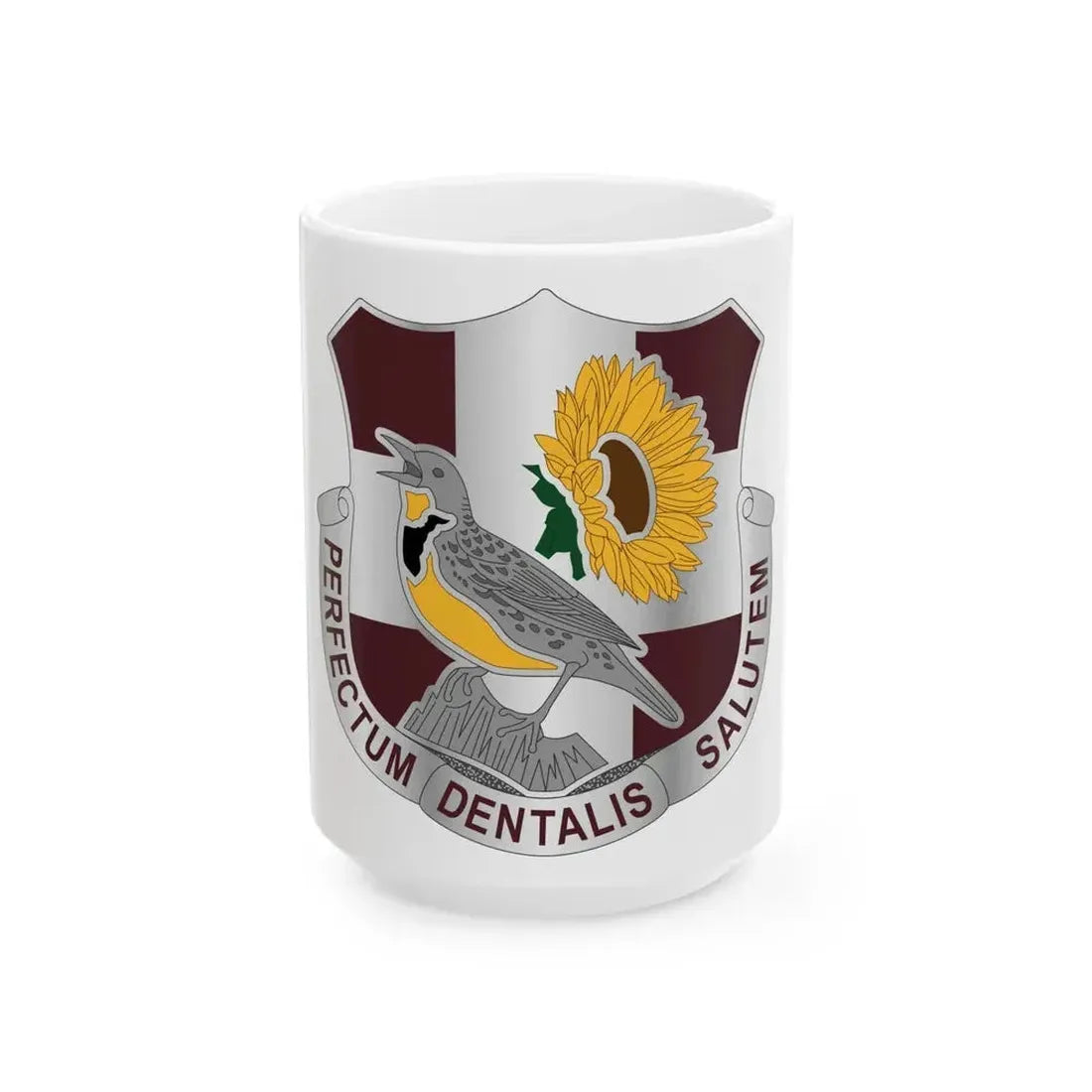 Dental Health Activity Fort Riley (U.S. Army) White Coffee Mug 15oz - Go Mug Yourself