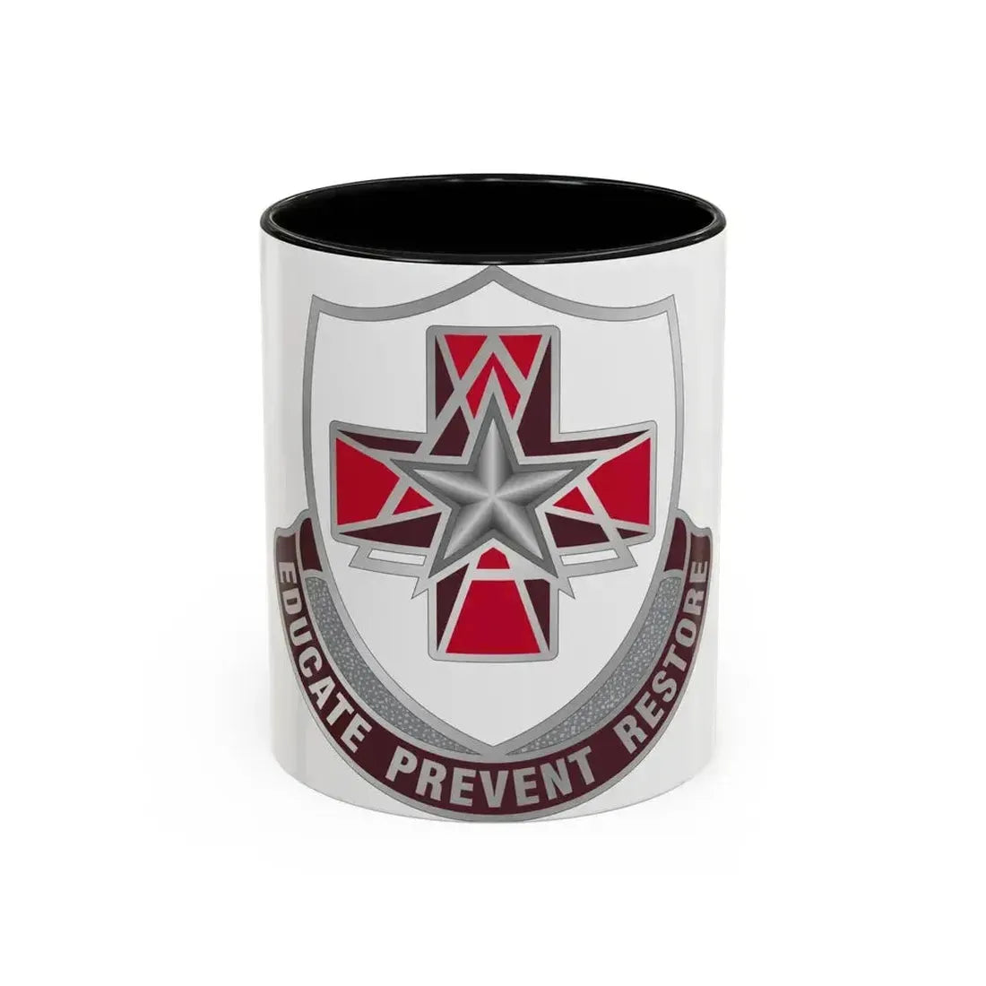 Dental Health Activity Fort Sam Houston (U.S. Army) Accent Coffee Mug 11oz Black - Go Mug Yourself