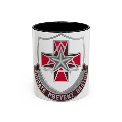 Dental Health Activity Fort Sam Houston (U.S. Army) Accent Coffee Mug 11oz Black - Go Mug Yourself