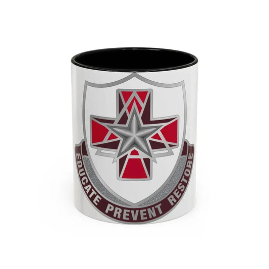 Dental Health Activity Fort Sam Houston (U.S. Army) Accent Coffee Mug 11oz Black - Go Mug Yourself