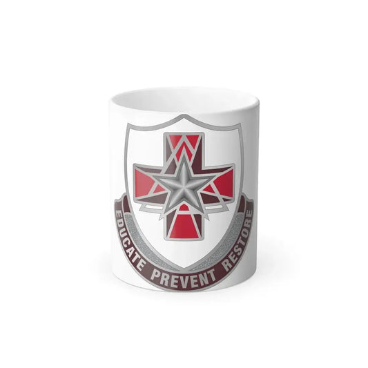 Dental Health Activity Fort Sam Houston (U.S. Army) Color Changing Coffee Mug 11oz - Go Mug Yourself