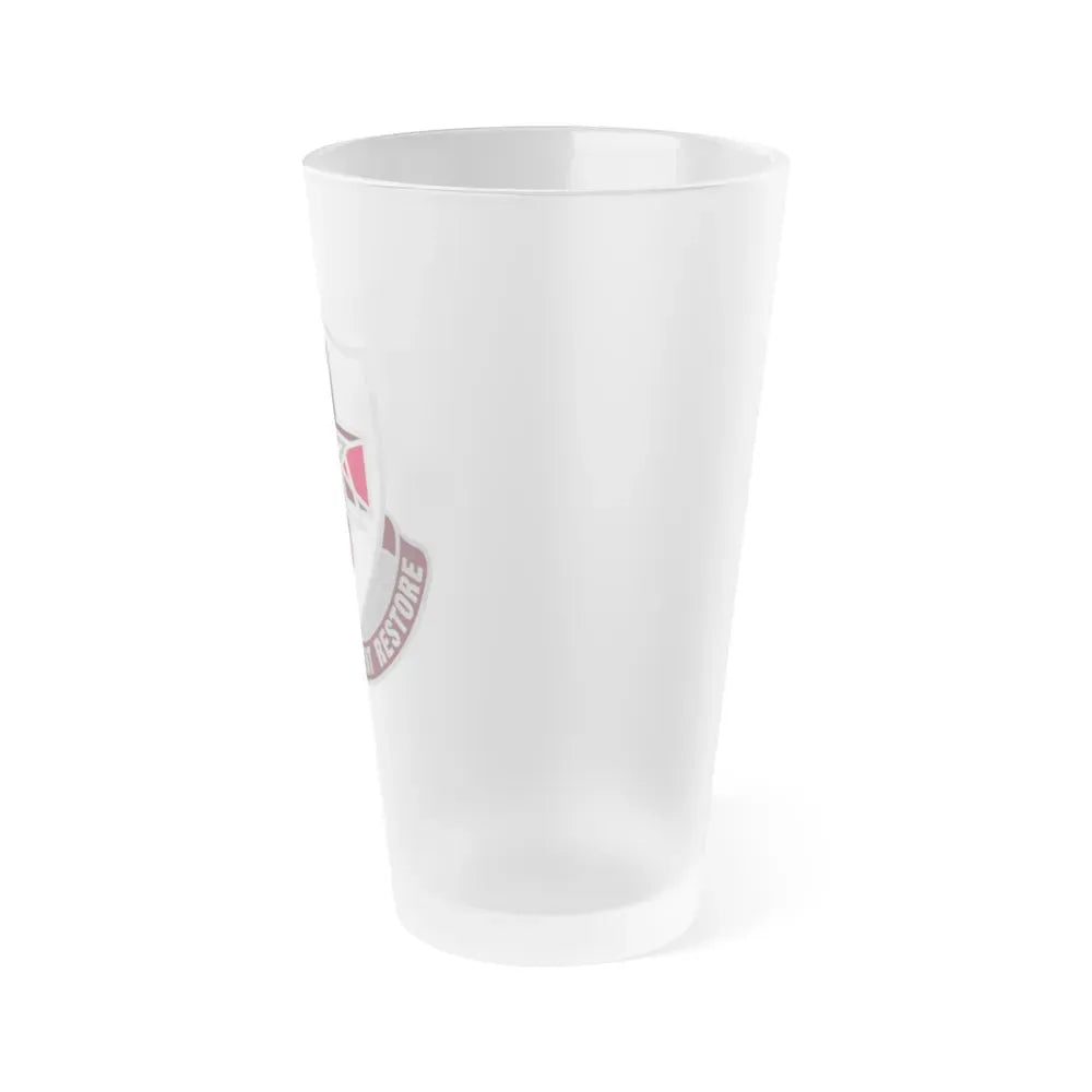 Dental Health Activity Fort Sam Houston (U.S. Army) Frosted Pint Glass 16oz - Go Mug Yourself