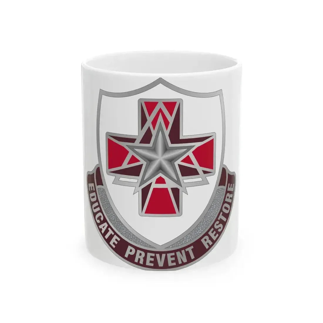 Dental Health Activity Fort Sam Houston (U.S. Army) White Coffee Mug 11oz - Go Mug Yourself