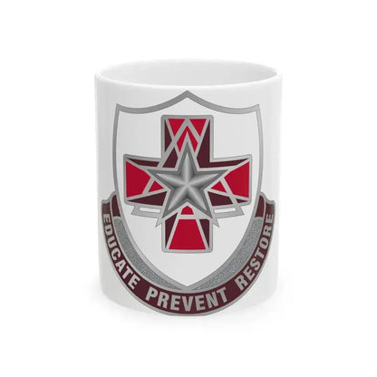 Dental Health Activity Fort Sam Houston (U.S. Army) White Coffee Mug 11oz - Go Mug Yourself