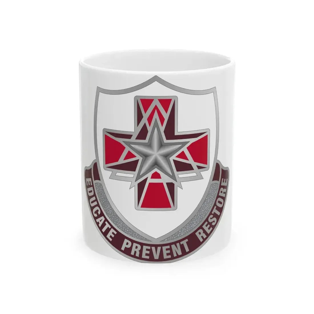 Dental Health Activity Fort Sam Houston (U.S. Army) White Coffee Mug 11oz - Go Mug Yourself