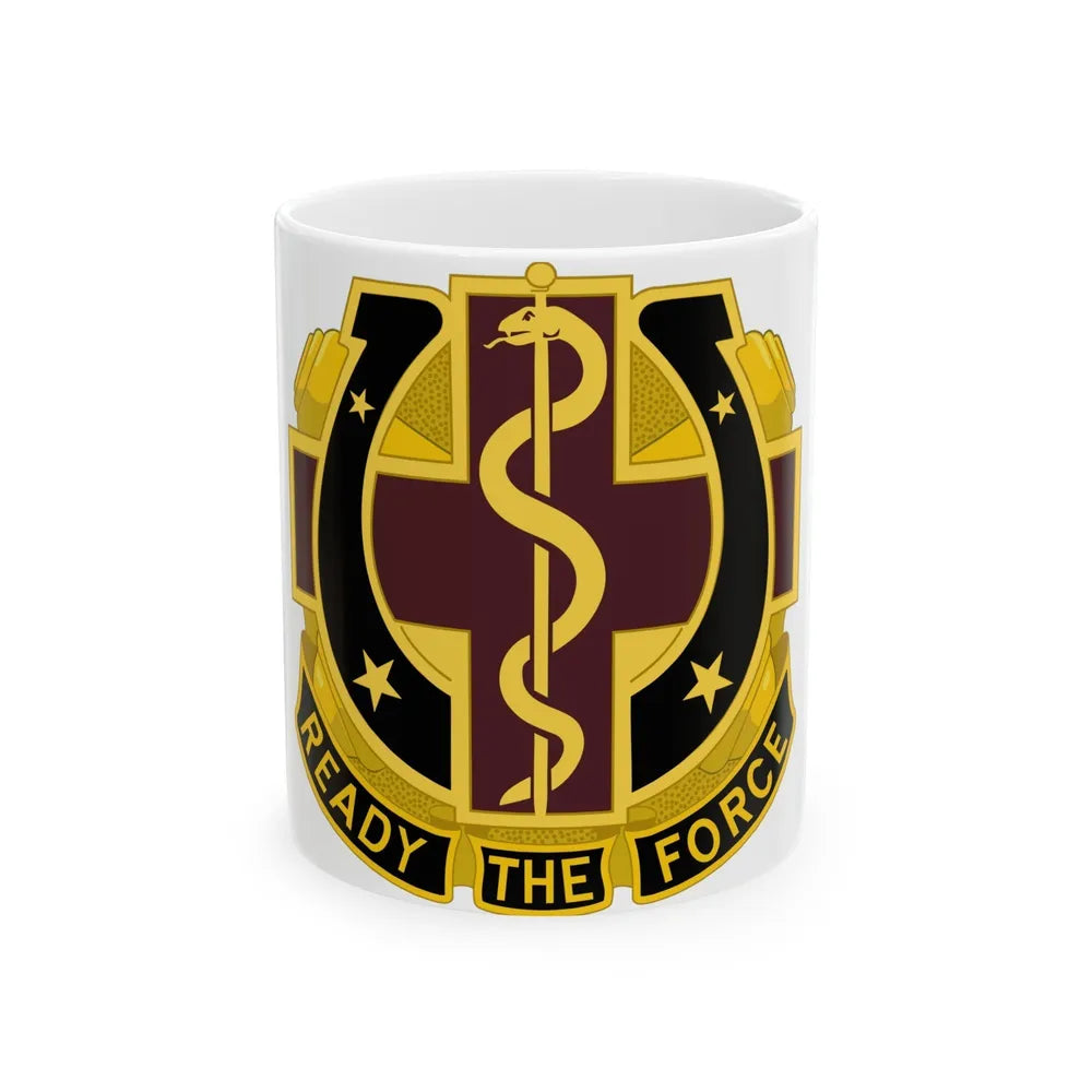 Dental Health Activity Fort Sill 2 (U.S. Army) White Coffee Mug-11oz-Go Mug Yourself