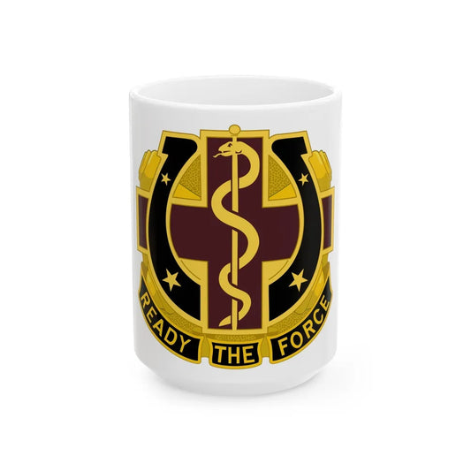 Dental Health Activity Fort Sill 2 (U.S. Army) White Coffee Mug-15oz-Go Mug Yourself