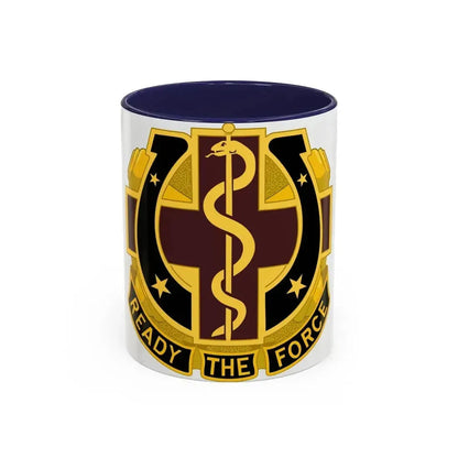 Dental Health Activity Fort Sill 2 (U.S. Army) Accent Coffee Mug 11oz Navy - Go Mug Yourself