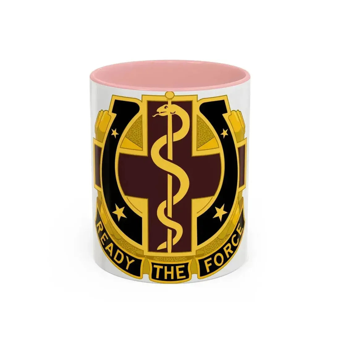 Dental Health Activity Fort Sill 2 (U.S. Army) Accent Coffee Mug 11oz Pink - Go Mug Yourself