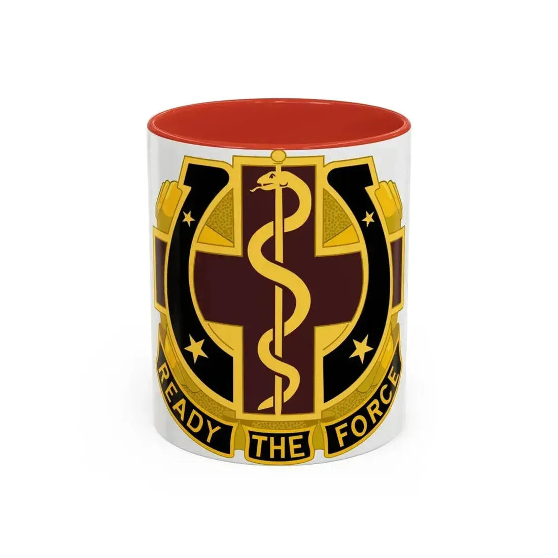 Dental Health Activity Fort Sill 2 (U.S. Army) Accent Coffee Mug 11oz Red - Go Mug Yourself