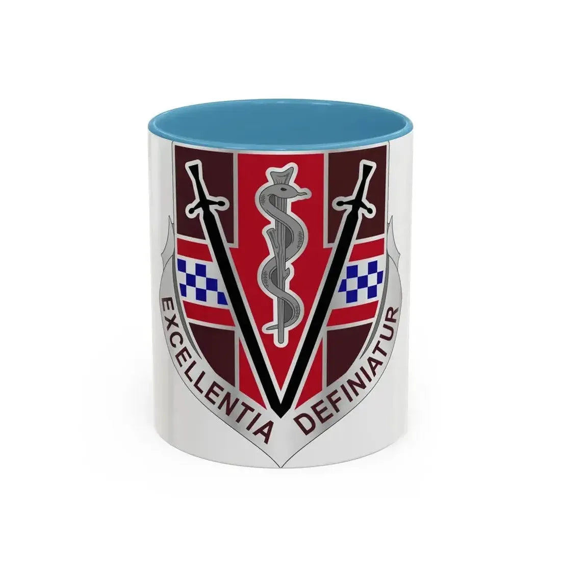 Dental Health Activity Fort Stewart (U.S. Army) Accent Coffee Mug 11oz Light Blue - Go Mug Yourself