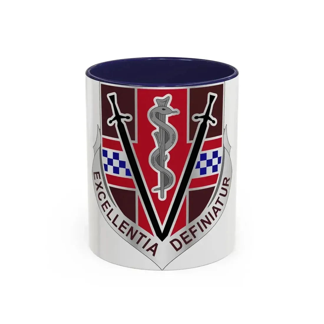 Dental Health Activity Fort Stewart (U.S. Army) Accent Coffee Mug 11oz Navy - Go Mug Yourself