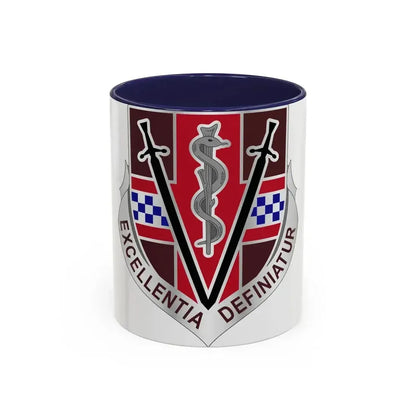 Dental Health Activity Fort Stewart (U.S. Army) Accent Coffee Mug 11oz Navy - Go Mug Yourself