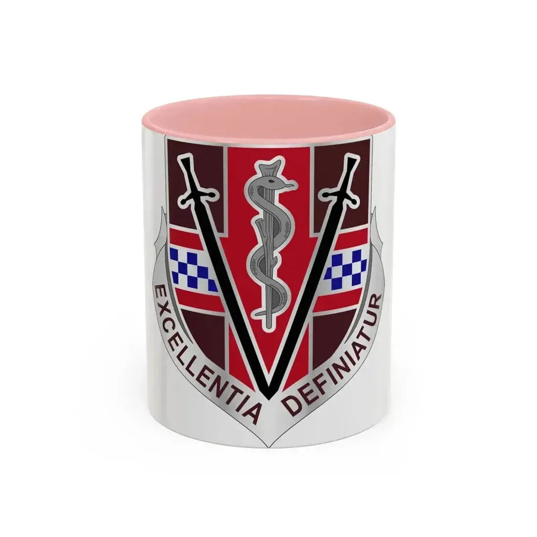 Dental Health Activity Fort Stewart (U.S. Army) Accent Coffee Mug 11oz Pink - Go Mug Yourself